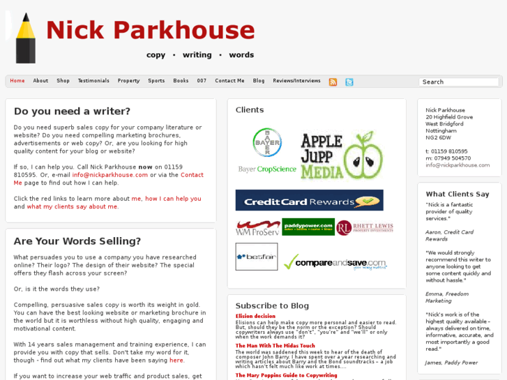 www.nickparkhouse.com