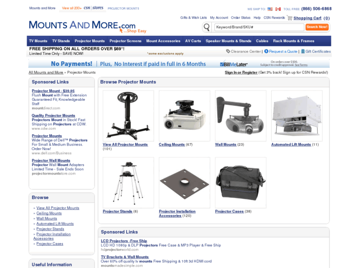 www.projectormountsdirect.com