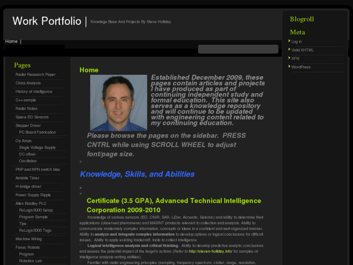www.steven-holliday.info