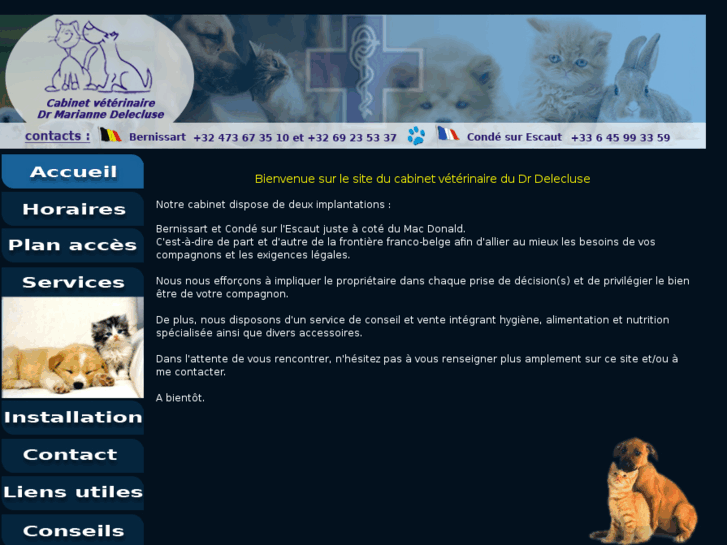 www.veterinaire-delecluse.com