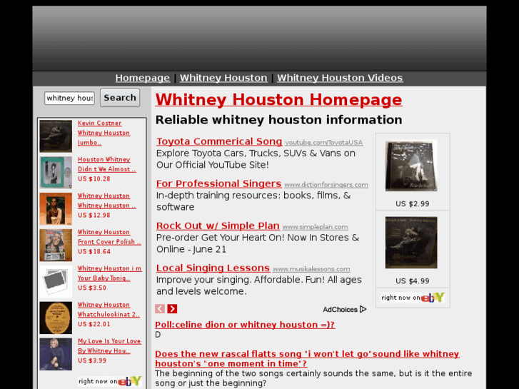 www.whitneyhoustonihavenothing.com