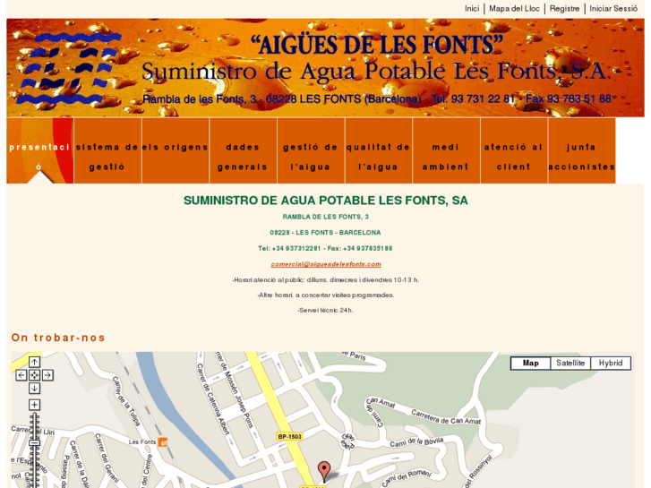 www.aiguesdelesfonts.com