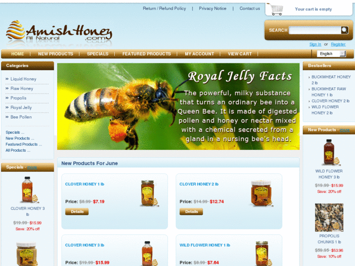 www.amishhoney.com