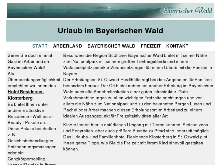 www.bayerischer-wald-arberland.de