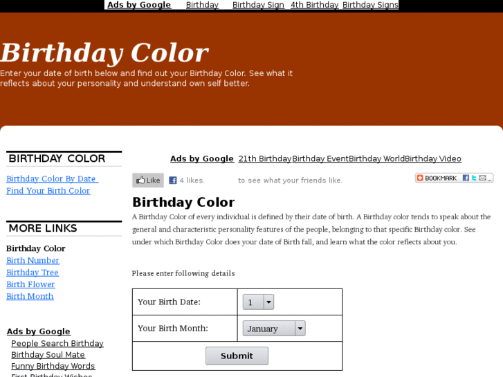 www.birthdaycolor.com