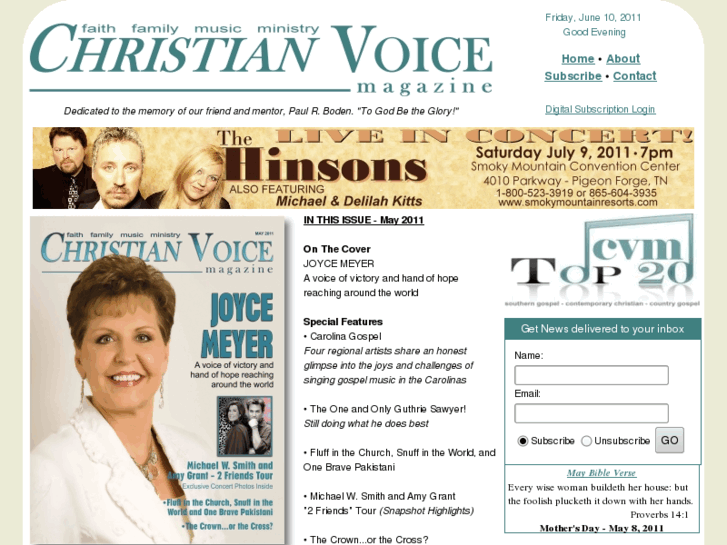 www.christianvoicemagazine.com