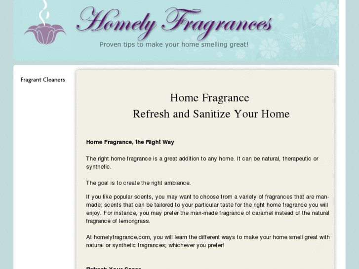 www.homelyfragrance.com