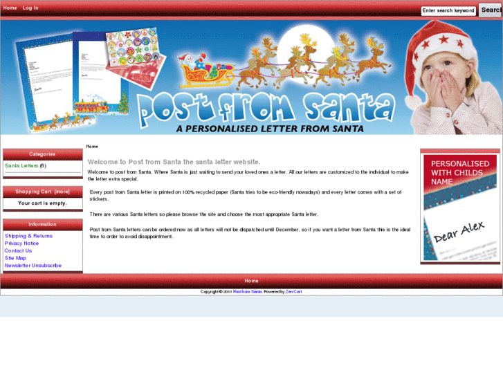 www.postfromsanta.co.uk