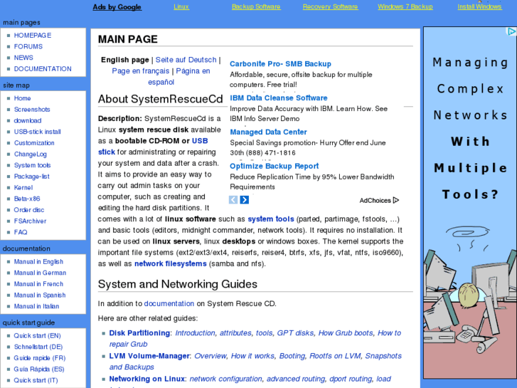 www.sysresccd.net