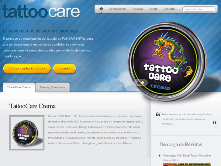 www.tattoocare.es