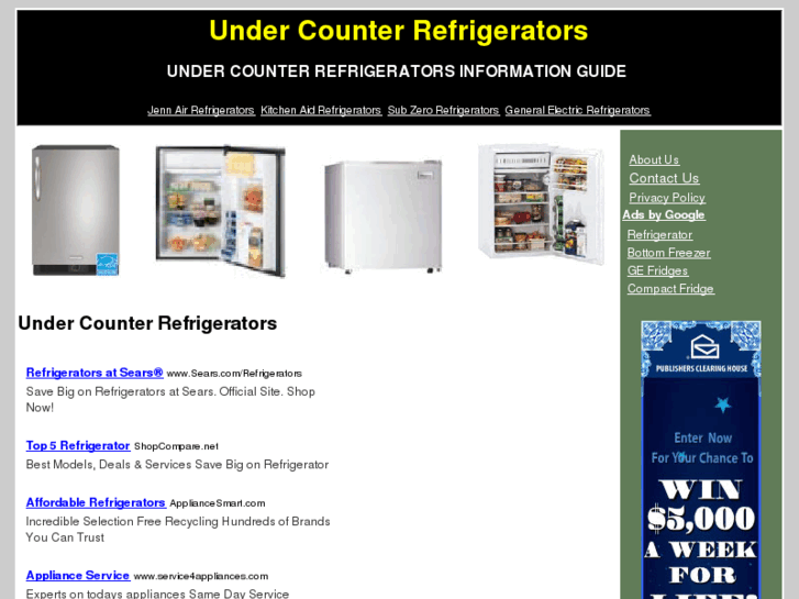 www.undercounterrefrigeratorsguide.com