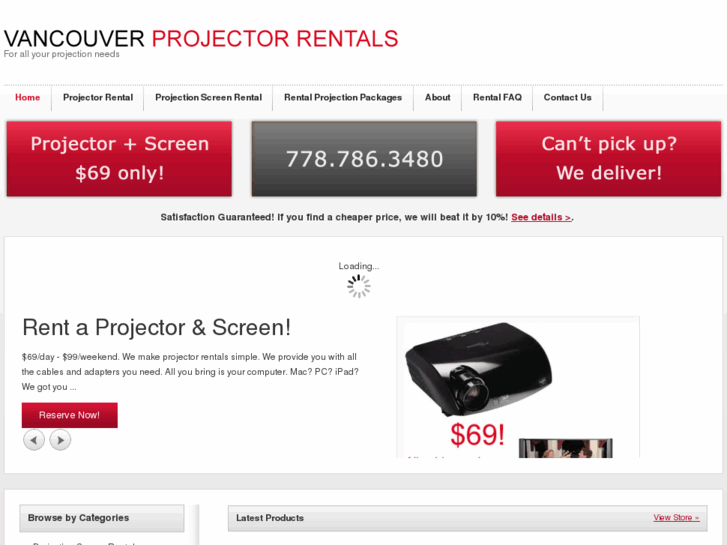 www.vancouverprojectorrentals.com