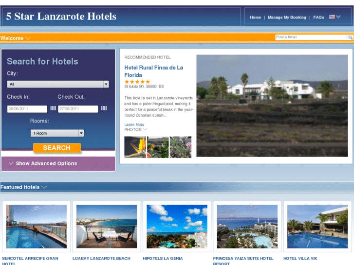 www.5starlanzarotehotels.com