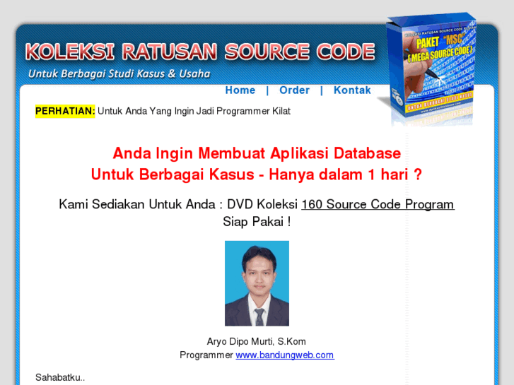 www.aplikasidatabase.com