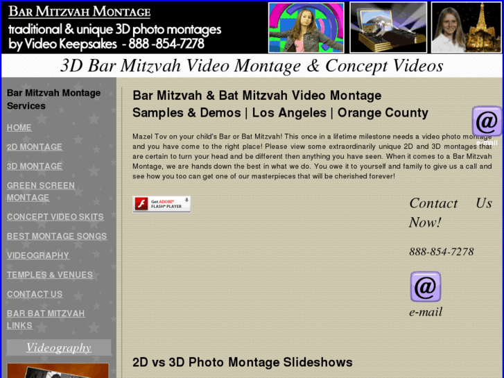 www.barmitzvahmontage.com