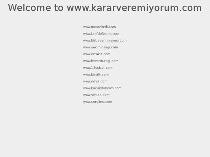 www.kararveremiyorum.com