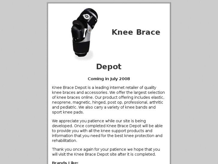 www.kneebracedepot.com