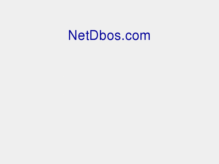 www.netdbos.com