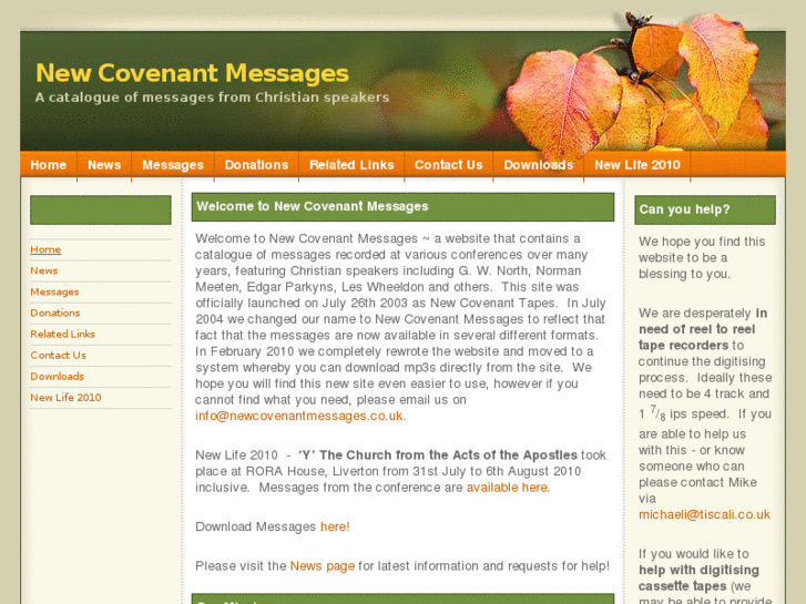 www.newcovenantmessages.co.uk