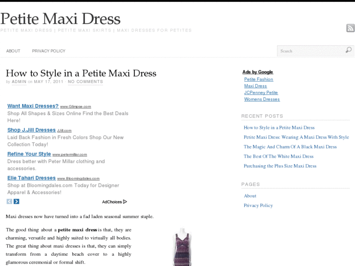 www.petitemaxidress.net