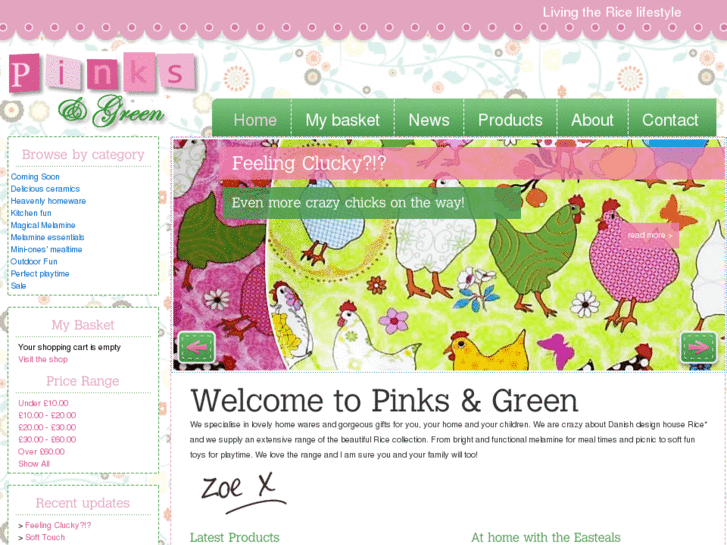 www.pinks-and-green.com