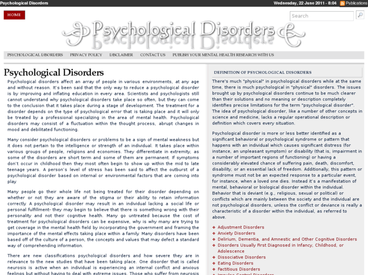 www.psychological-disorders.net