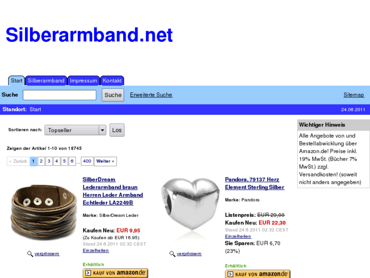 www.silberarmband.net