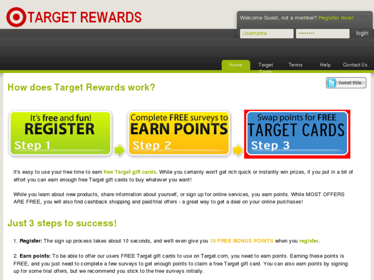 www.targetrewards.com