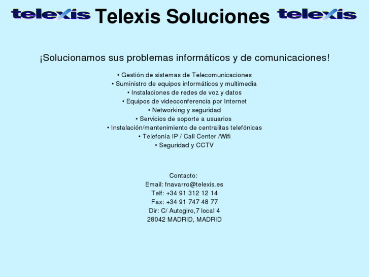 www.telexis.es