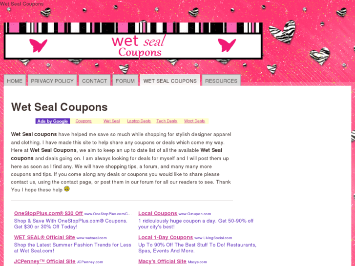 www.wetseal-coupons.com