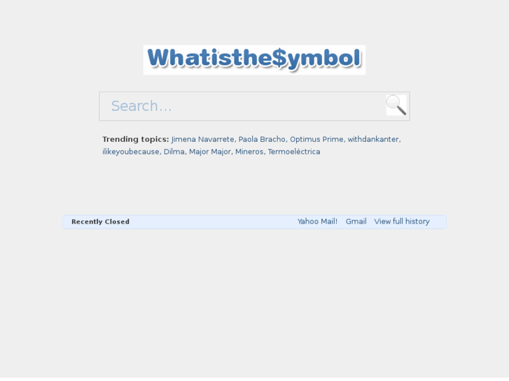 www.whatisthesymbol.com
