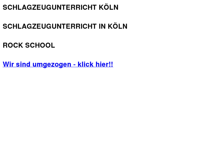 www.xn--klnschlagzeugunterricht-7kc.com