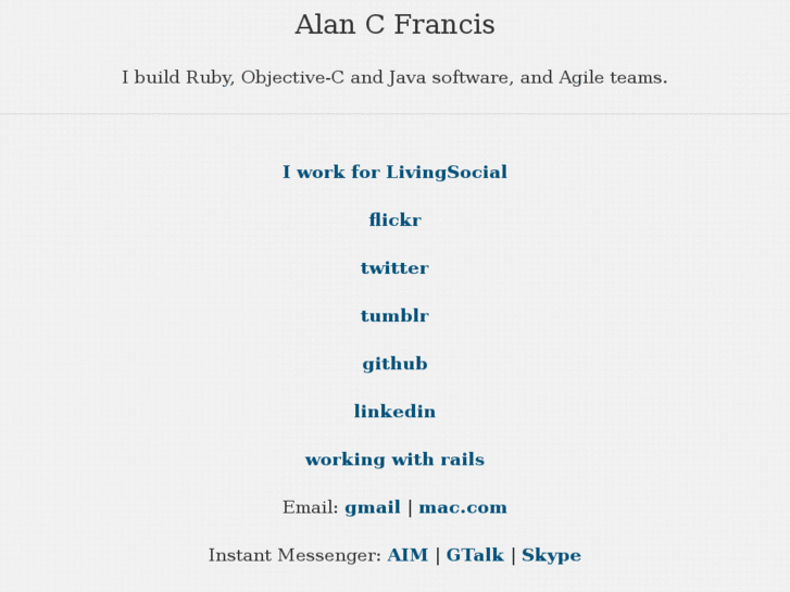 www.alancfrancis.com