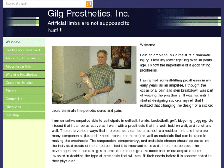www.gilgprosthetics.com