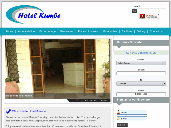 www.hotelkumbe.com