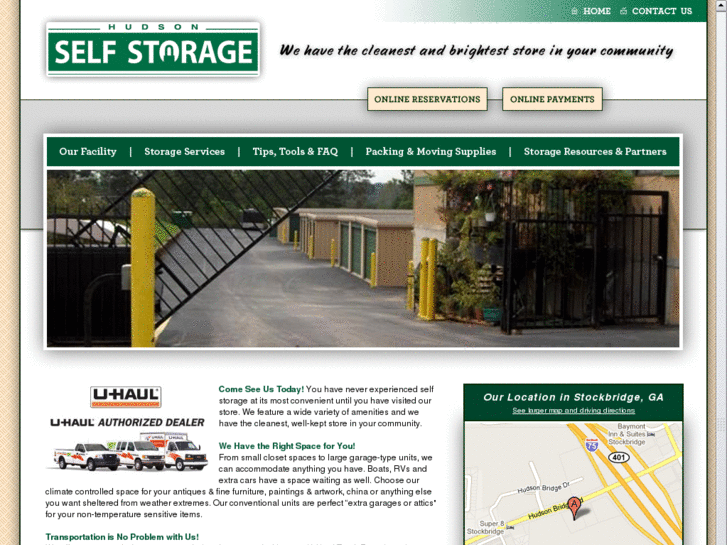 www.hudsonselfstorage.net