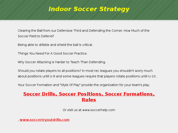 www.indoorsoccerstrategy.org