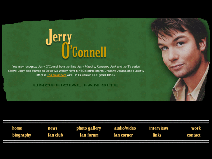 www.jerryoconnellfansite.com