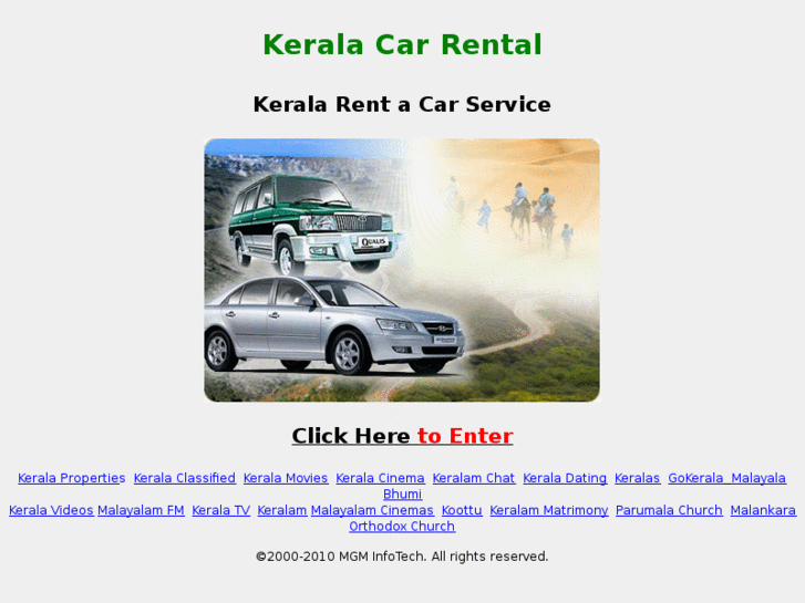 www.keralacarrental.com