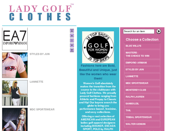 www.ladygolfclothes.com