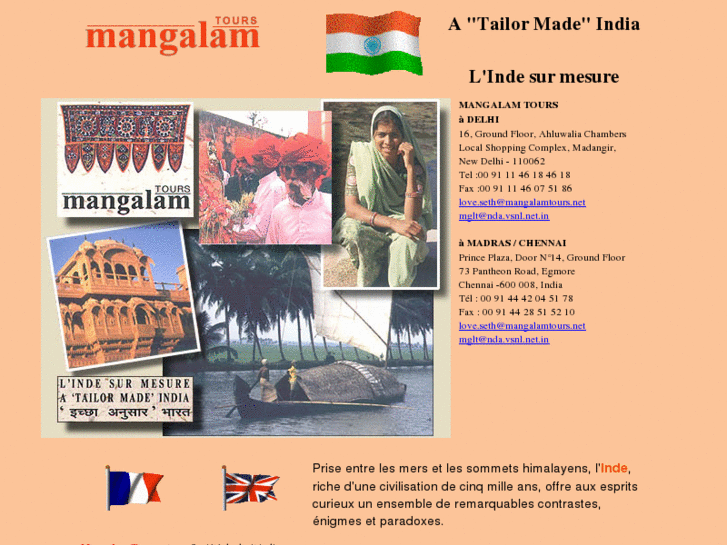 www.mangalamtours.com