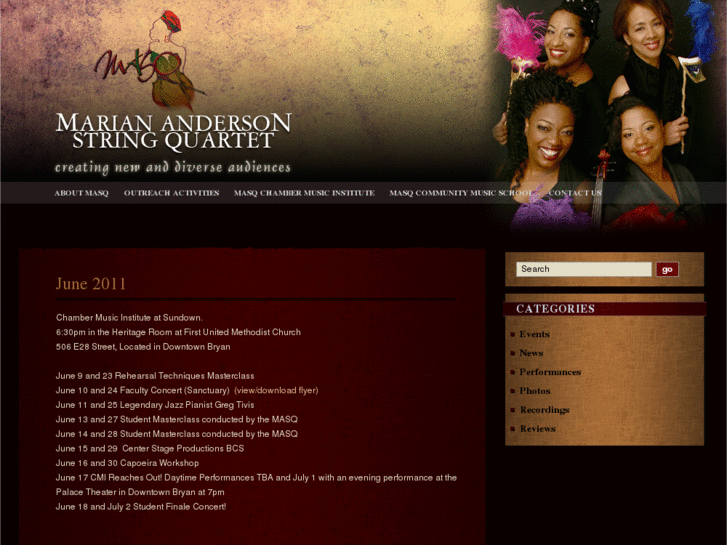 www.marianandersonstringquartet.com