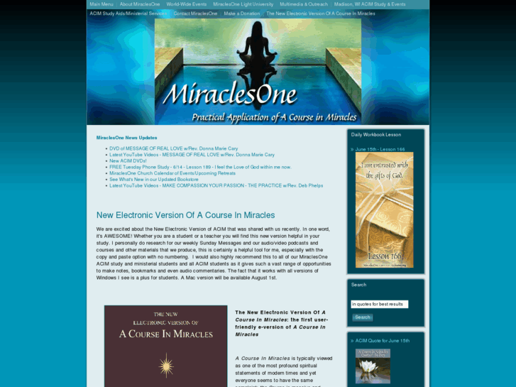 www.miraclesone.org