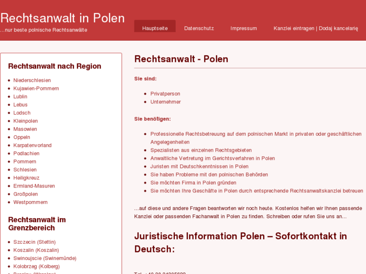 www.rechtsanwalt-polen.net