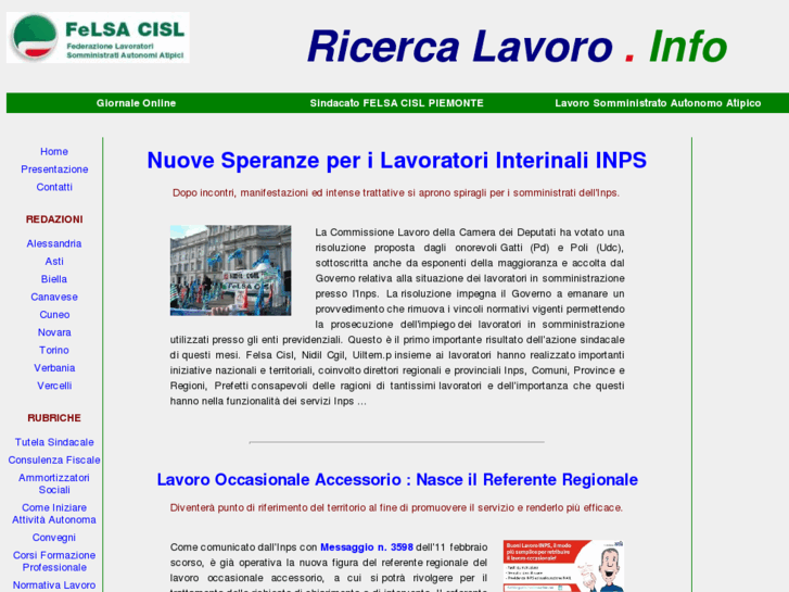 www.ricercalavoro.info