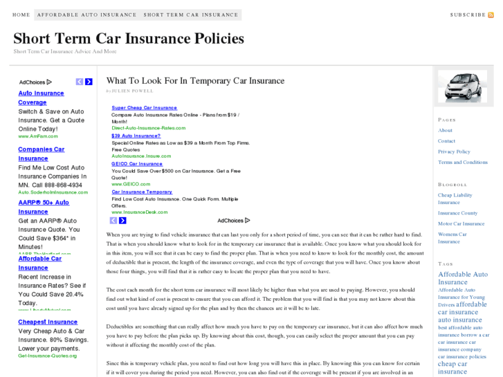 www.shorttermcarinsurancepolicies.com