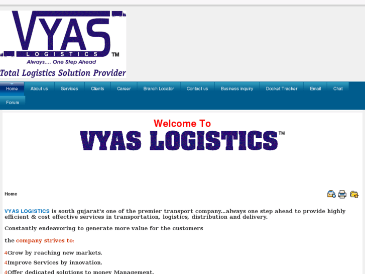 www.vyaslogistics.com