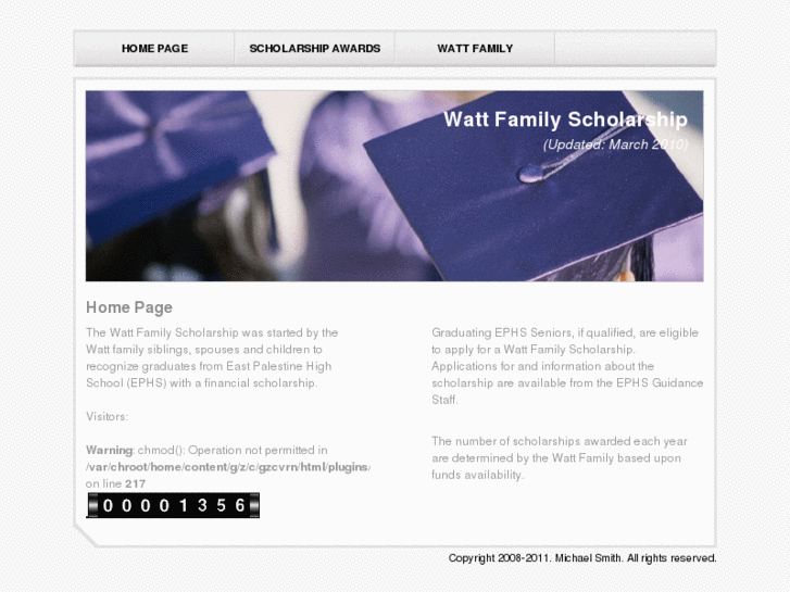 www.wattfamilyscholarship.com