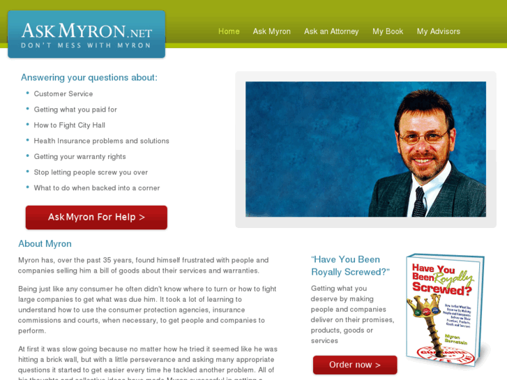 www.askmyron.net