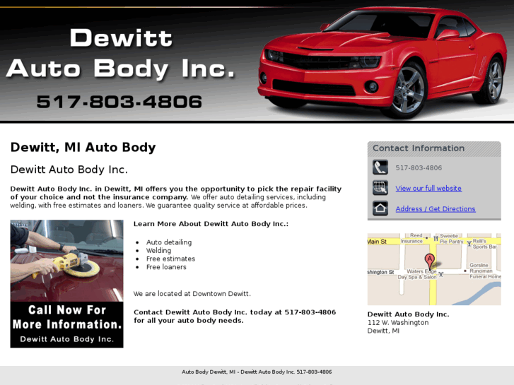 www.autobodydewittmi.com